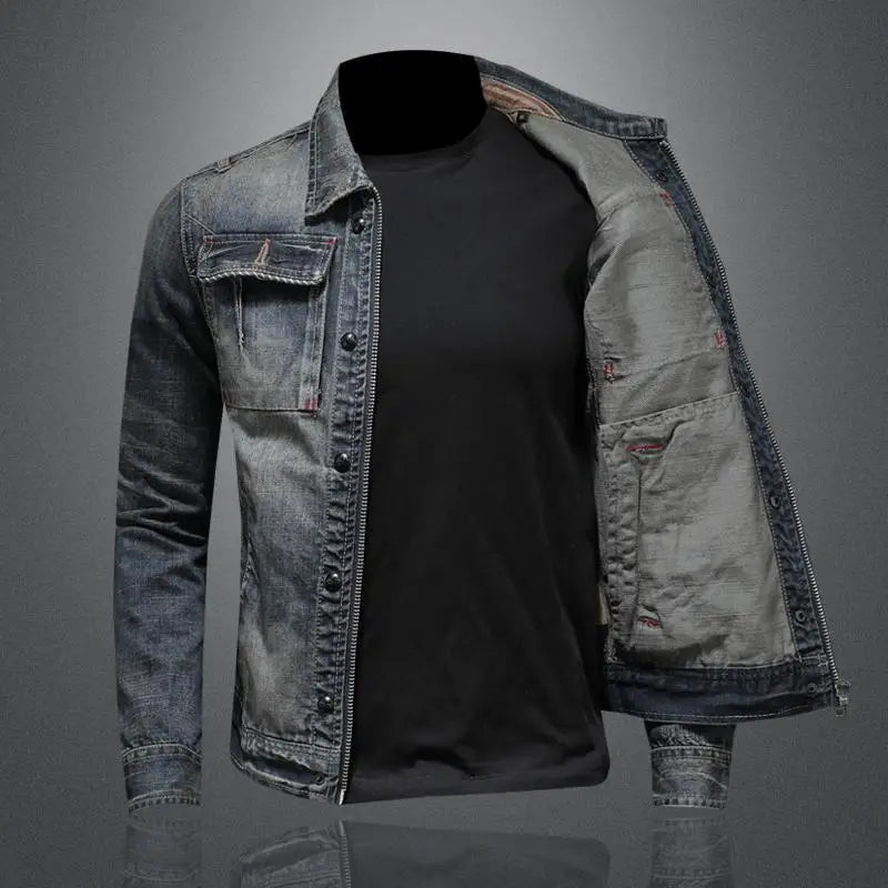 Carl | Retro-Jeansjacke