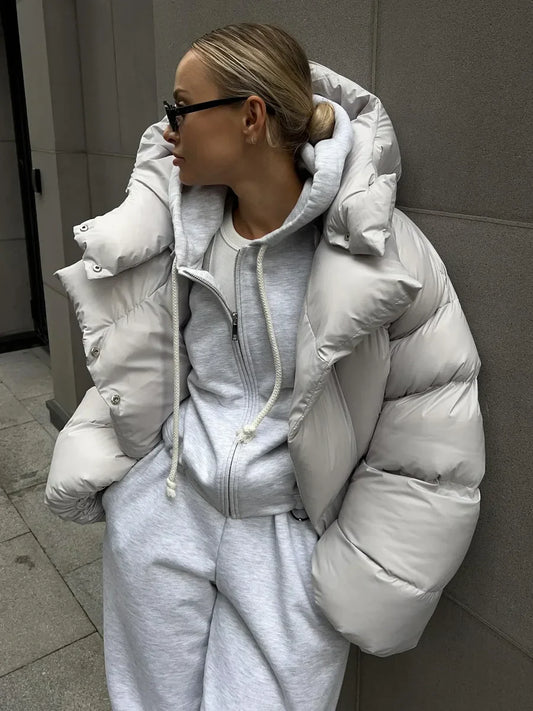 Amie | Oversized Pufferjacke