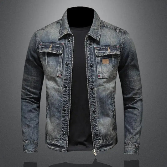 Carl | Retro-Jeansjacke