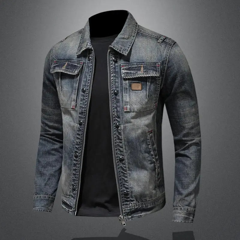 Carl | Retro-Jeansjacke