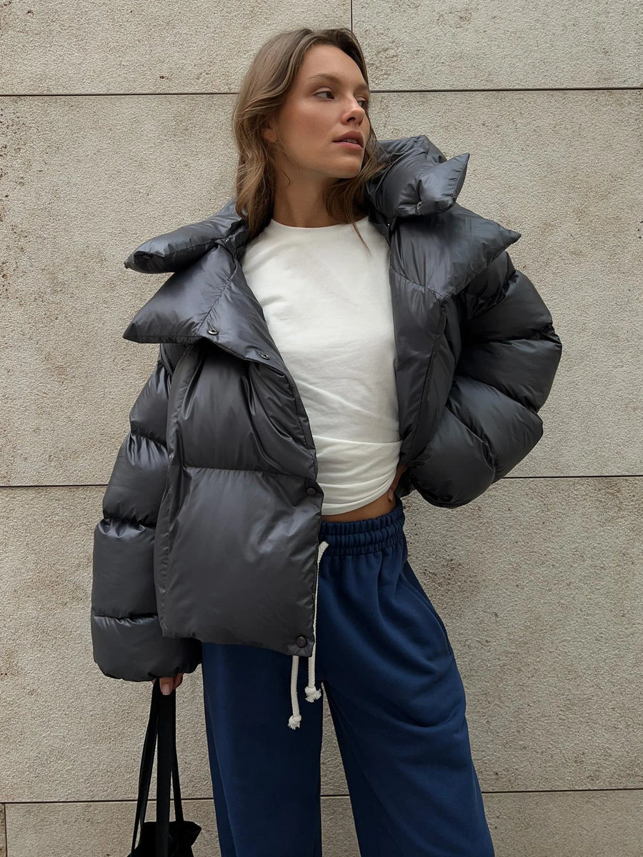 Amie | Oversized Pufferjacke