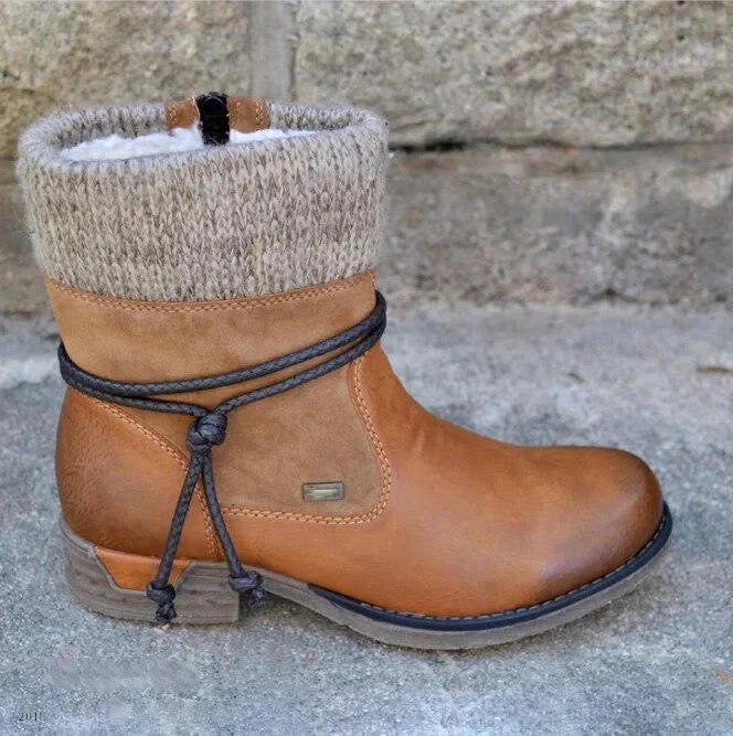 Linnea | Winterstiefel aus veganem Leder